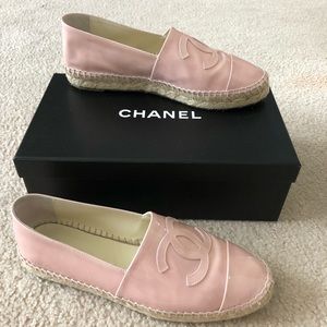 Chanel espadrilles pink